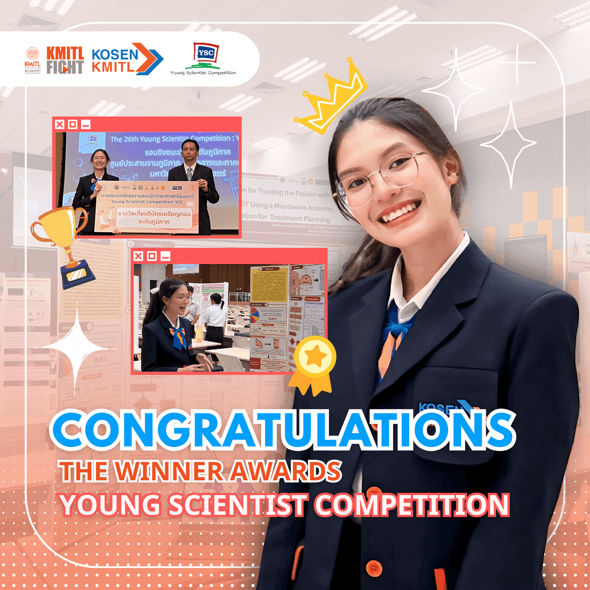 Congratulations The winner Young Scientist Competition (YSC 2024)